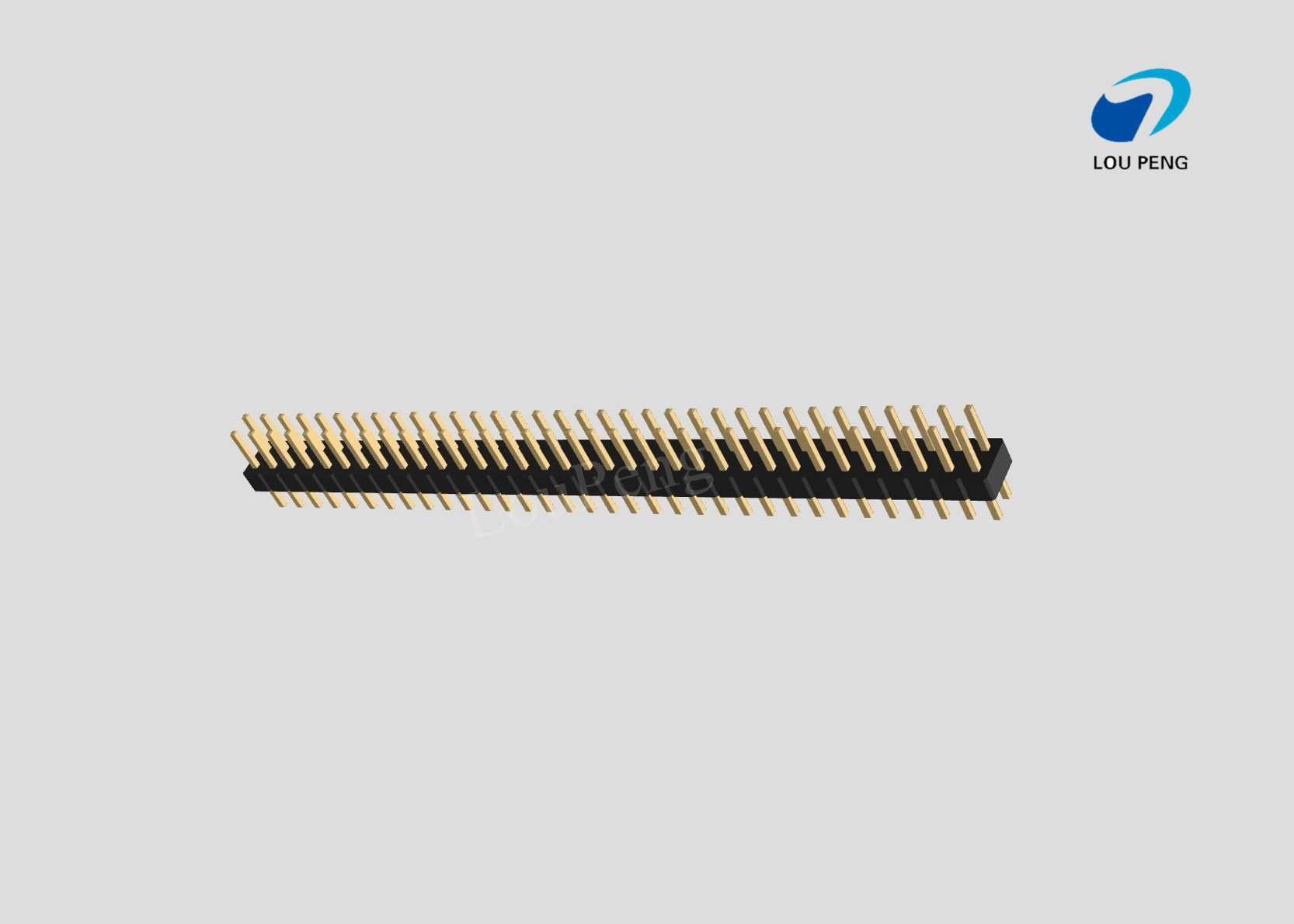 Pin Header 2x34pin 2.00mm pitch vertical