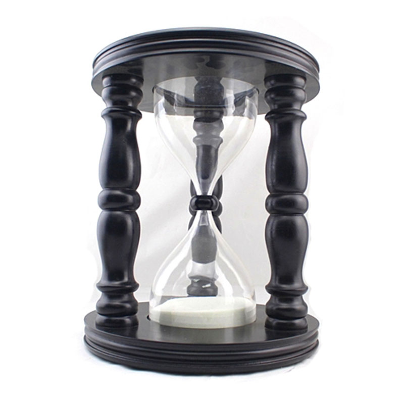 Luxury Wooden Hourglass 15 Minute - 24 Hour Glass Timer Logo Customized
