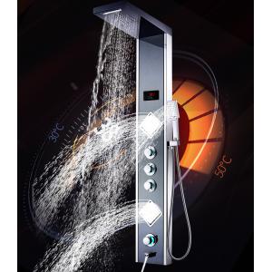 High Gloss Painting ODM 304SUS Thermostatic Shower Set