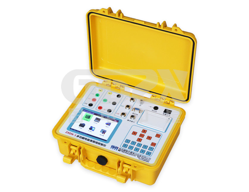 Multi-Functional Three-Phase Energy Meter Field Calibrator For Power factor measurement