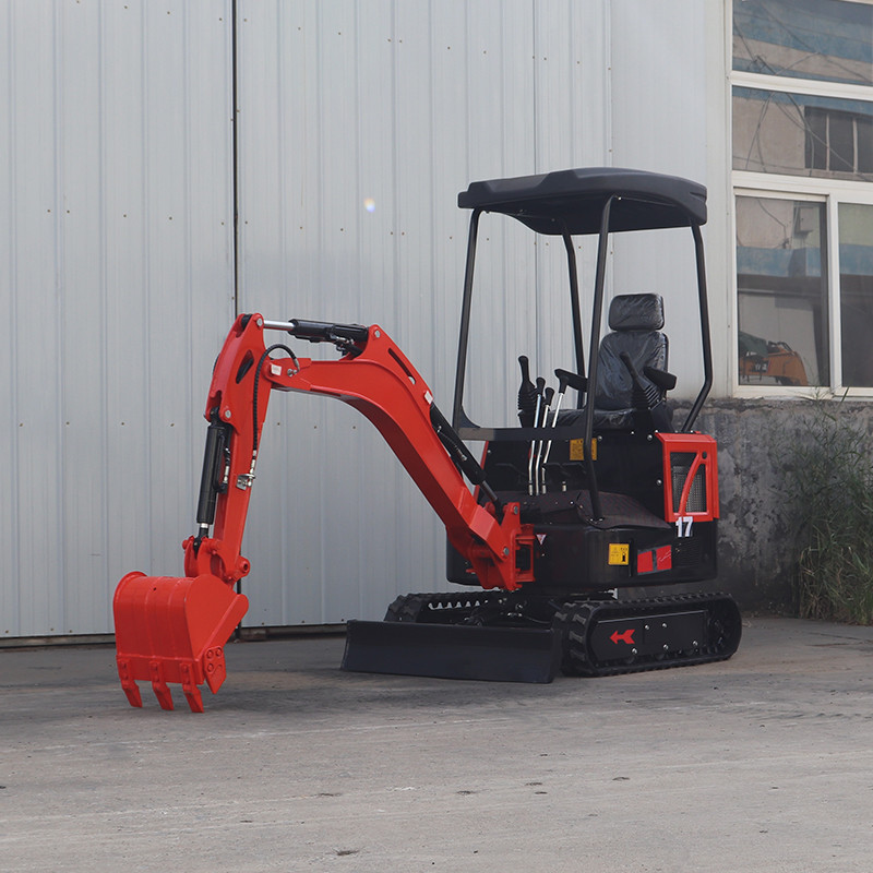 Multifunction 1.7 Tonne 360 Mini Excavator Machine , Small Digging Machine