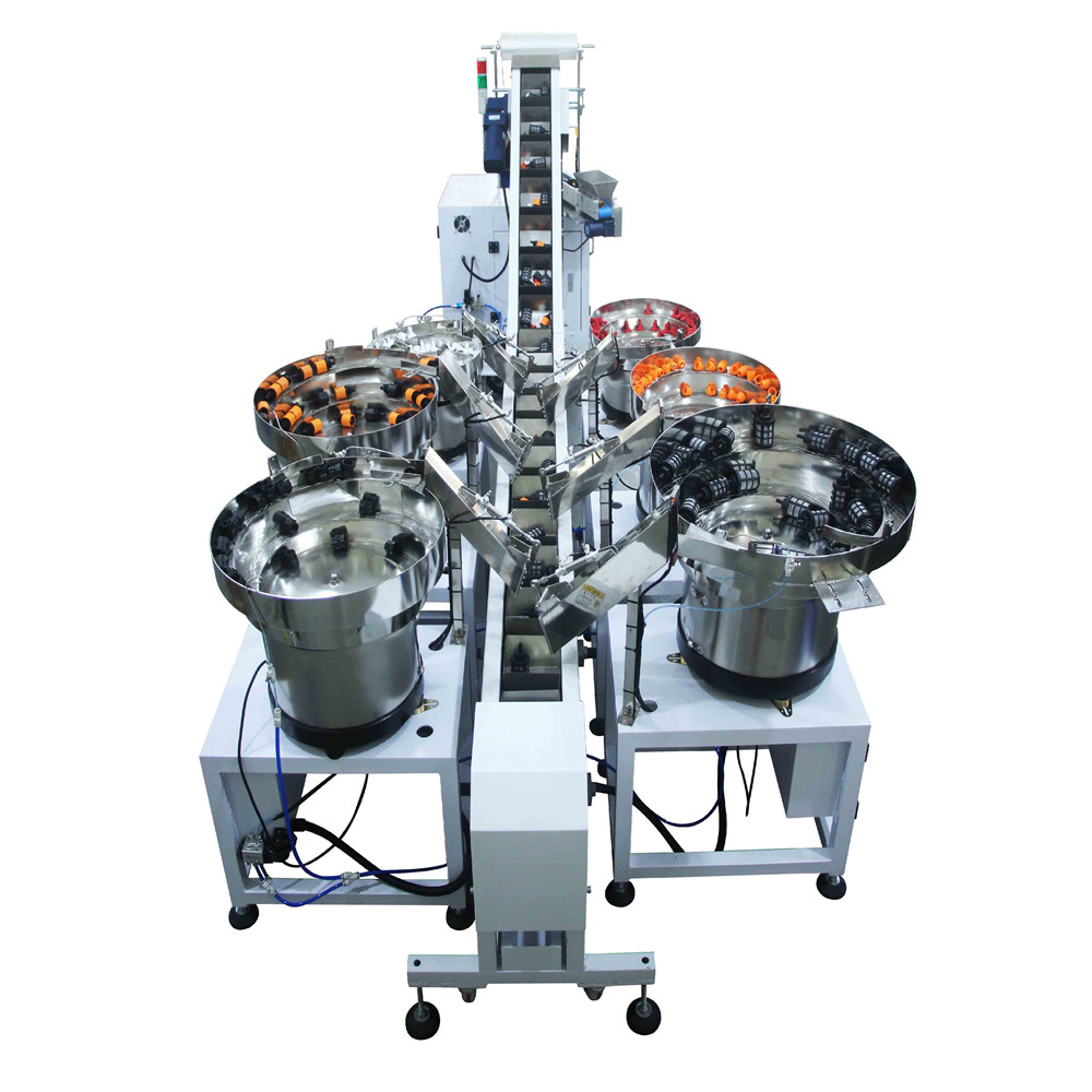 Automatic Counting Sorting Combination Furniture Parts Screw Nuts Bolt Packaging Machine