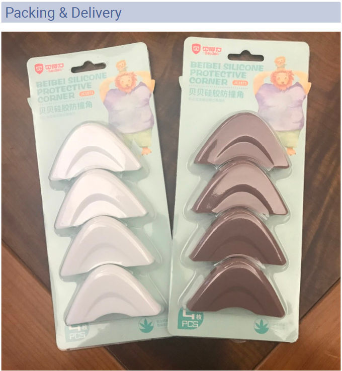 Kids Products Baby Safety Corner Guards Crescent Silicone Collision Angle Protector Corner Guard