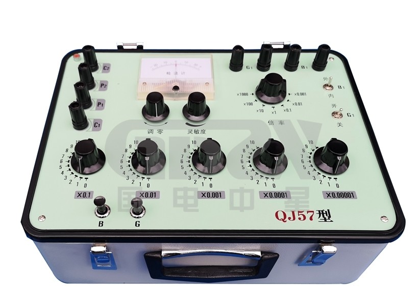 GDZX 1111.1Ohm 0.05Class Electric DC Resistance Tester Kelvin Double Bridge Test Equipment