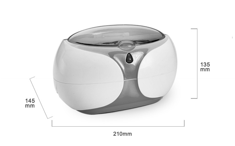 50W Watch Movement Ultrasonic Cleaner Frequency 45KHz Customzied Logo