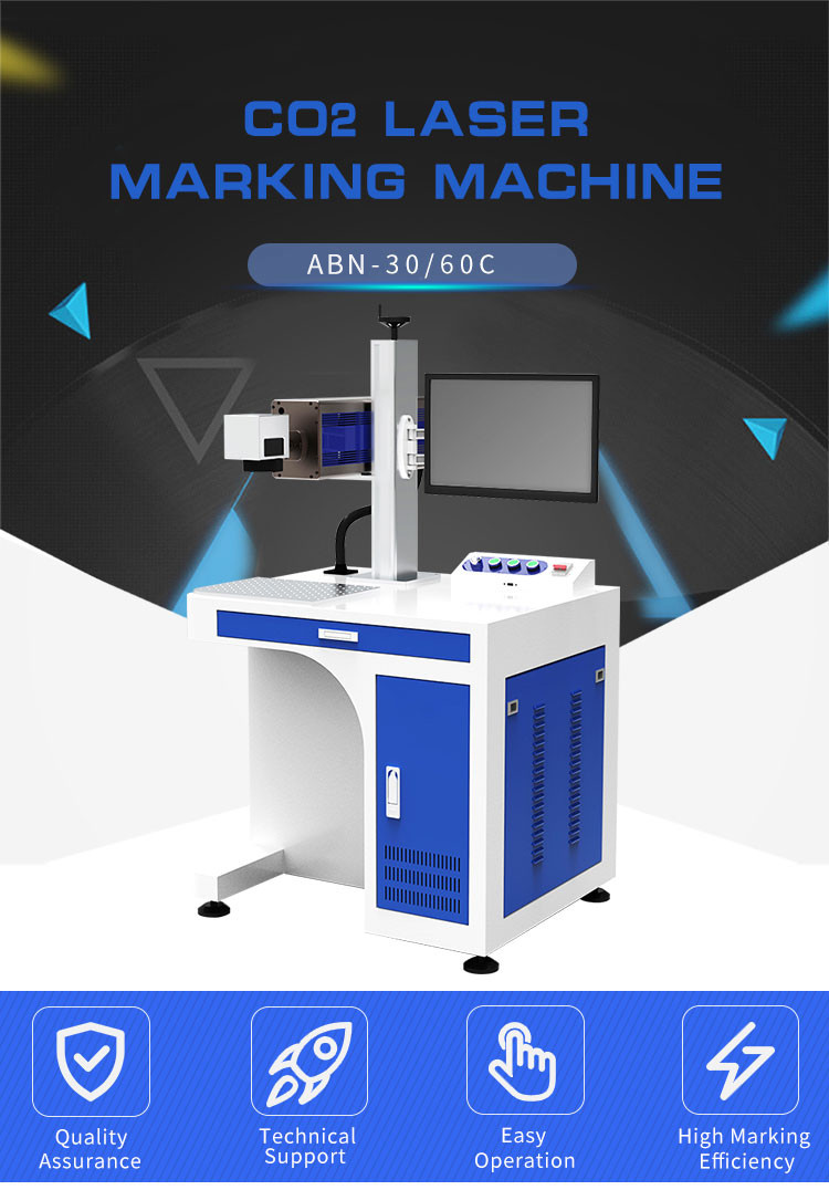110mm*110mm CRD CO2 Laser Marking Machine For Boxes Mass Product