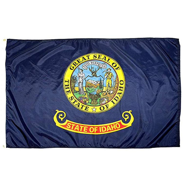 Long-term Use Idaho Flag Premium Quality Materials​ Outdoor Long Lifespan
