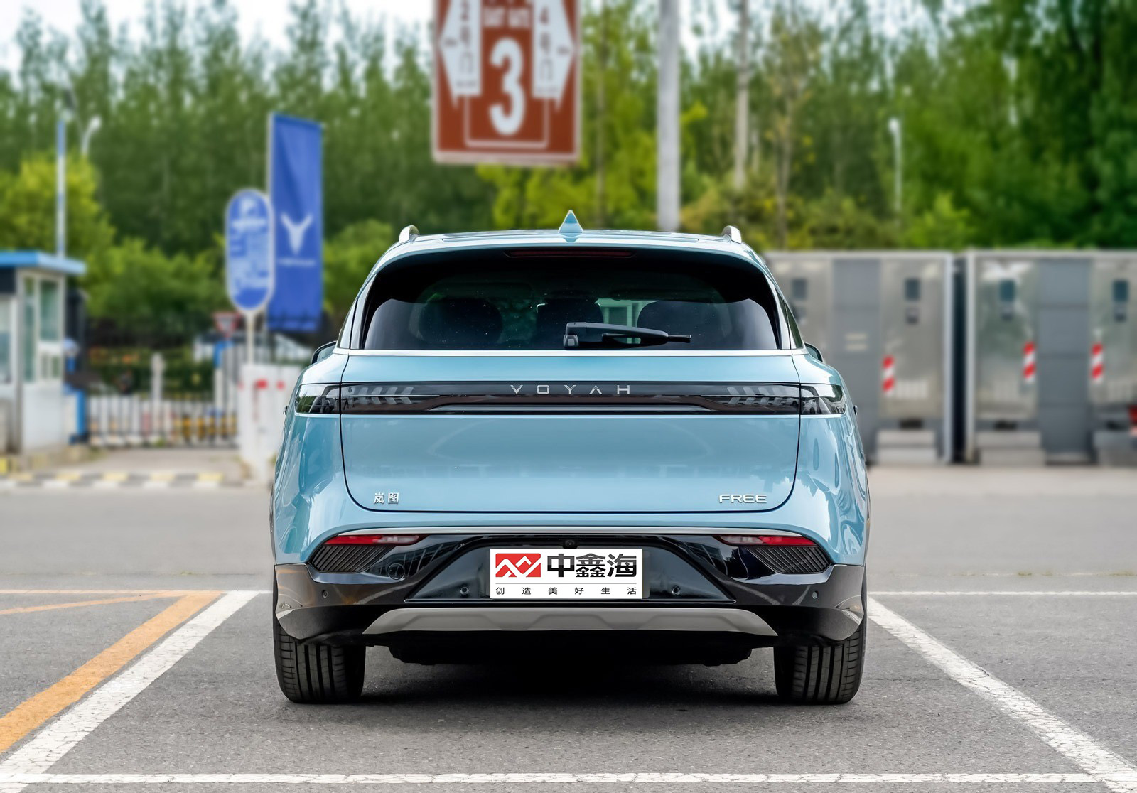 Luxury motorized vehicles china electric four wheel automobiles vehicles VOYAH FREE 2021 four-wheel drive pure electric version