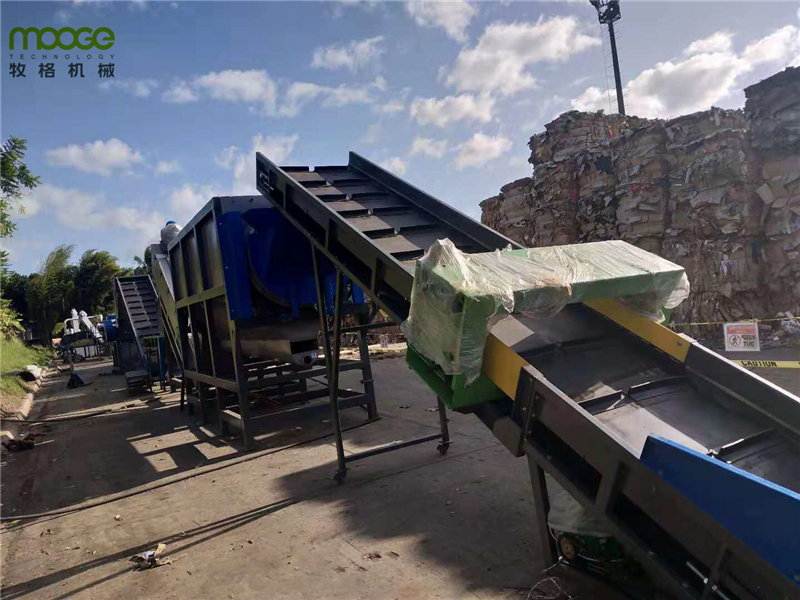 Agricultural Plastic Film Recycling Machine 5000kg/H HDPE Plastic Film Granulator