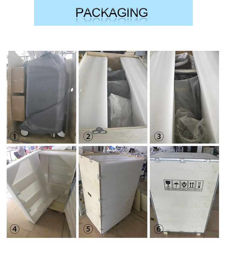 Multifunctional Vacuum Cavitation System With 4 Cryo Handles RF Fat Burning Machine