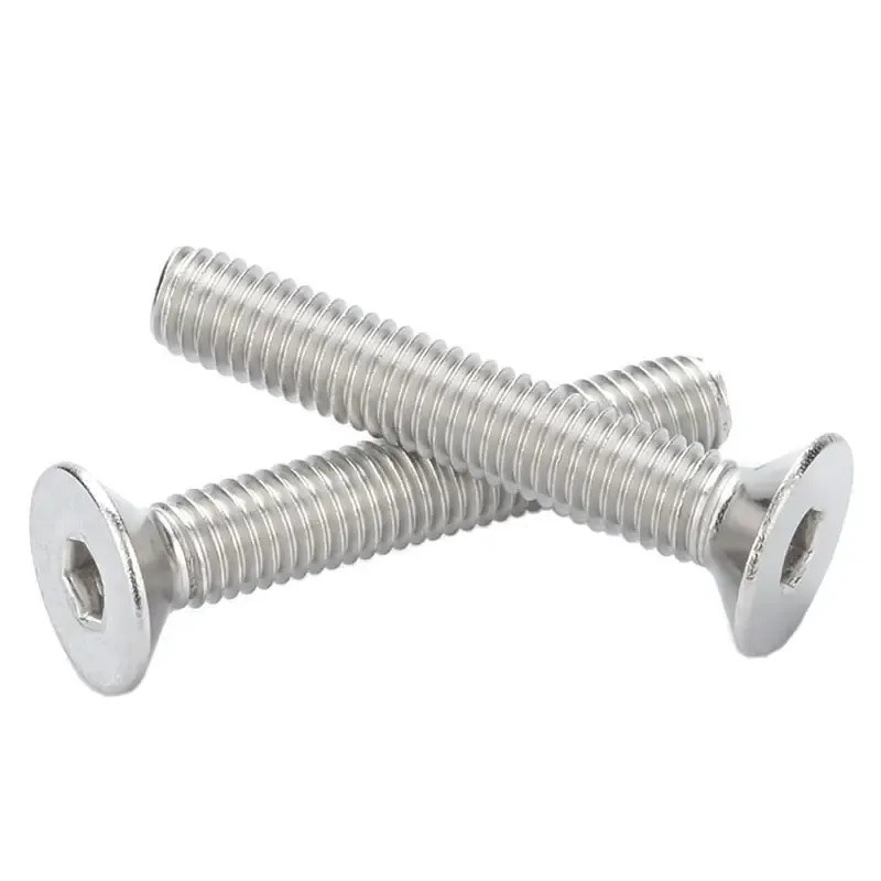 Grade 8.8 Stainless Steel Bolts Polish Finish Thread Pitch 1