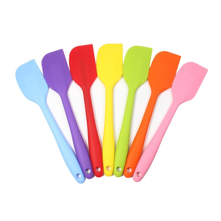 Silicone Spatula Set Rubber Heat Resistant for Non Stick Cookware Kitchen Utensils for Baking, Mixing, Cooking