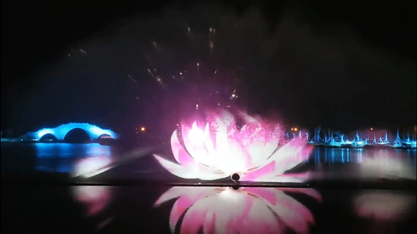Park Floating Lake Fountain Stainless Steel 304 110V 220V 380V