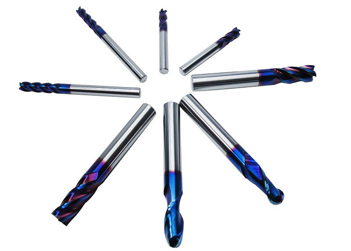 Polished 1/2 4F Tungsten Carbide Cutting Bit 6%-12% Cobalt CE SGS ISO Approval
