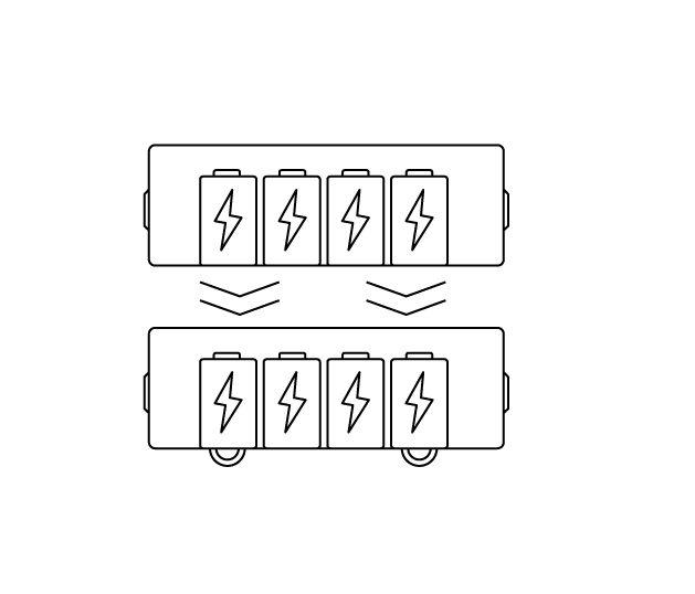 Hybrid Grid Connection Widely Matched Inverter LFP Modular Stacked High Voltage Battery Home Energy Storage System 15-40