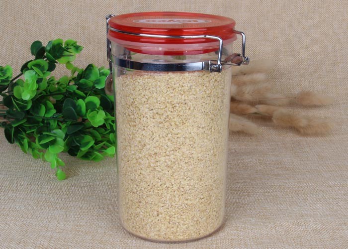 Food Grade Airtight Canister Clear Plastic Cylinder For Storage Packaging