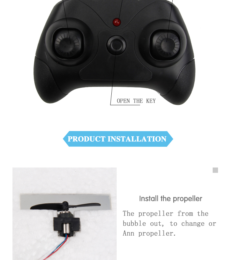 4K UHD Video Capture Resolution Durable Remote Control Airplane Toy Foam Fixed Wing Glider Airplane RC Aircraft Model