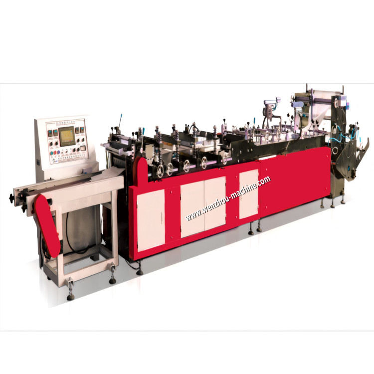 High Speed Grocery Pinch Central Bottom Sealing Bag Machine