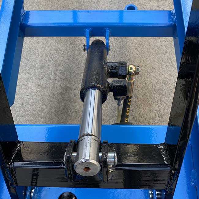 830mmx500mm Manual Scissor Lift Tables Max Height 910mm