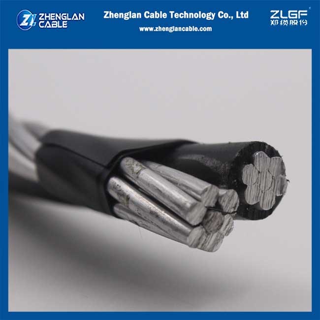 Aluminum Duplex Triplex Overhead ABC Cable AAC AAAC ACSR Conductor XLPE Insulated Twisted