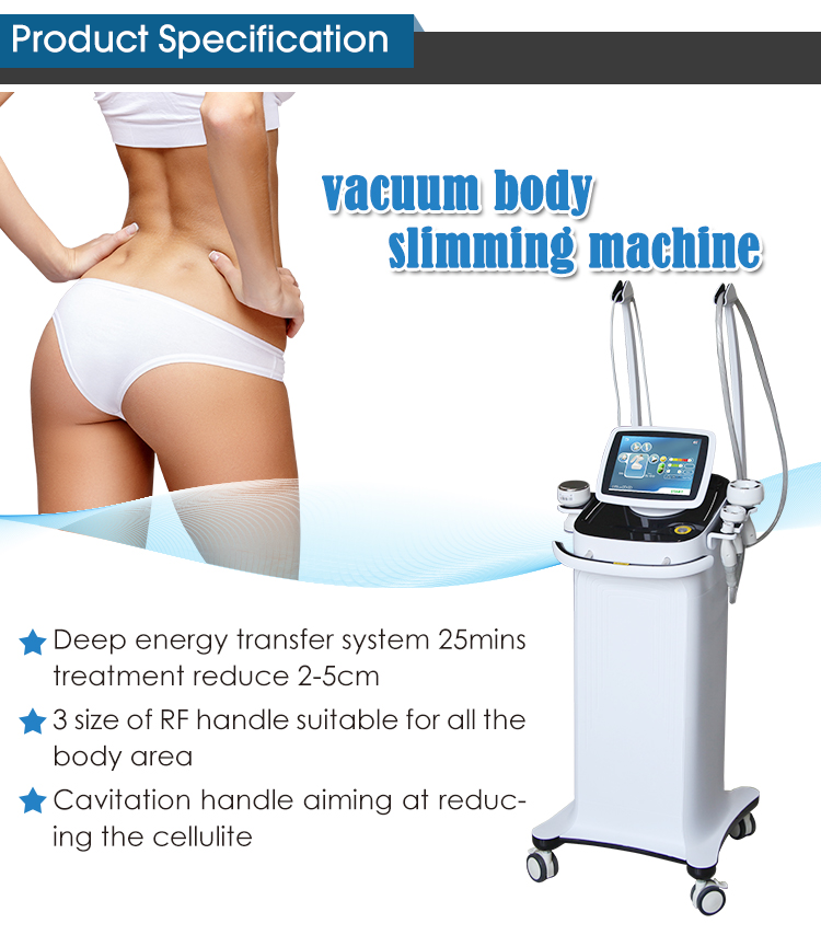 Vela Slimming Machine Vacuum RF Ultrasonic Cavitation Machine