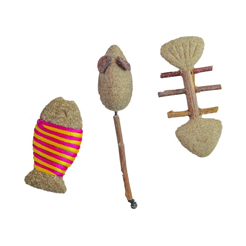Mint Little Mouse Cat Fat Head Fish Cat Bite Molar Stick Cat Toy