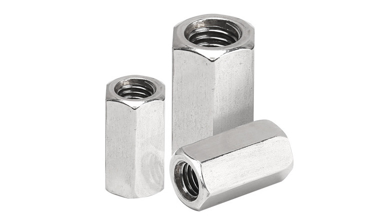 Factory Supply Non-Standard Stainless Steel High Hex Nuts High Hexagon Nuts