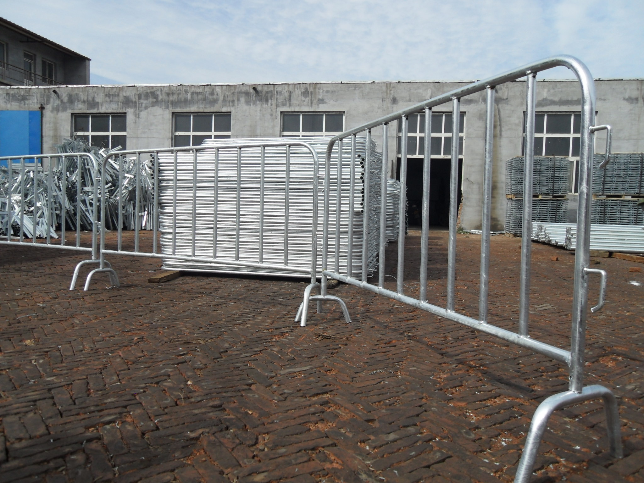 Crowd Control Barriers Powder Coated Hot Dipped Galvanized