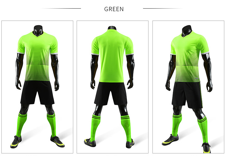 Men Football Soccer Uniform Kit Custom Sublimation Sports Accept Customized Logo Sportswear for Unisex Half Sleeves