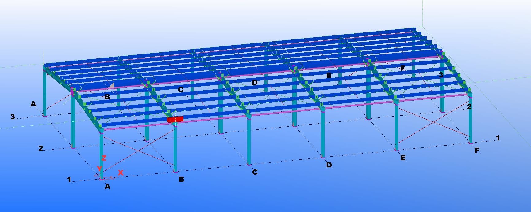 Multi Storey Prefabricated Structural Steel Framework Workshop Building Construction