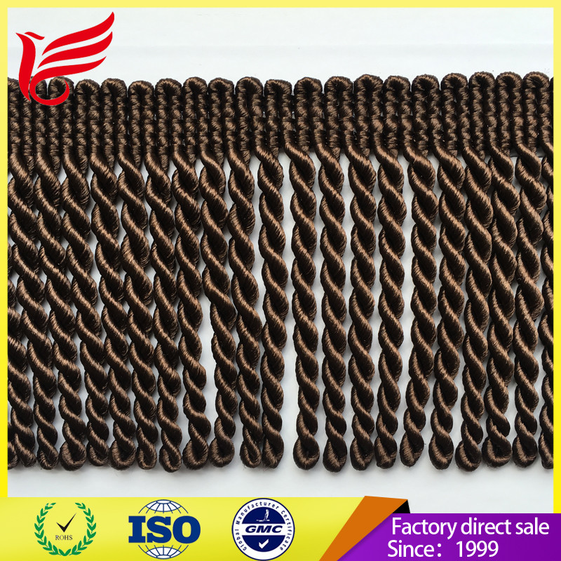 Factory Sales Tassel Trims Bullion Fringe Used For Home Textile