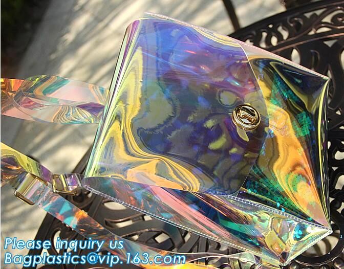 pocket transparent pvc clear backpack wholesale with padded straps, Waterproof Clear School Student Transparent PVC Back