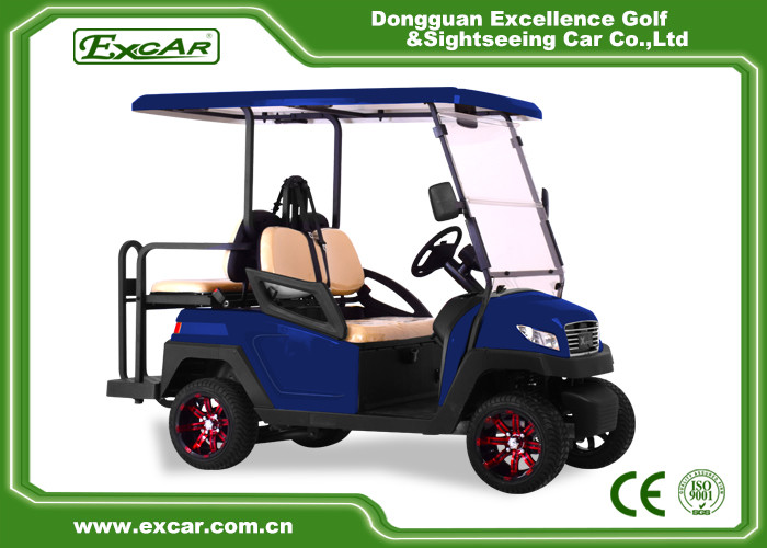CE Approved 4 Seater Golf Car Aluminum Chassis For Tourist