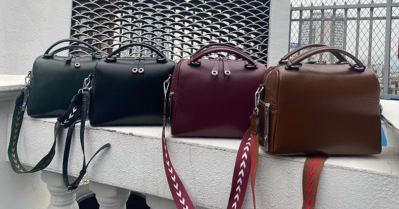 Tote Bag For Women With Zipper Open Type Ladies PU Leather And Shoulder Strap For Work