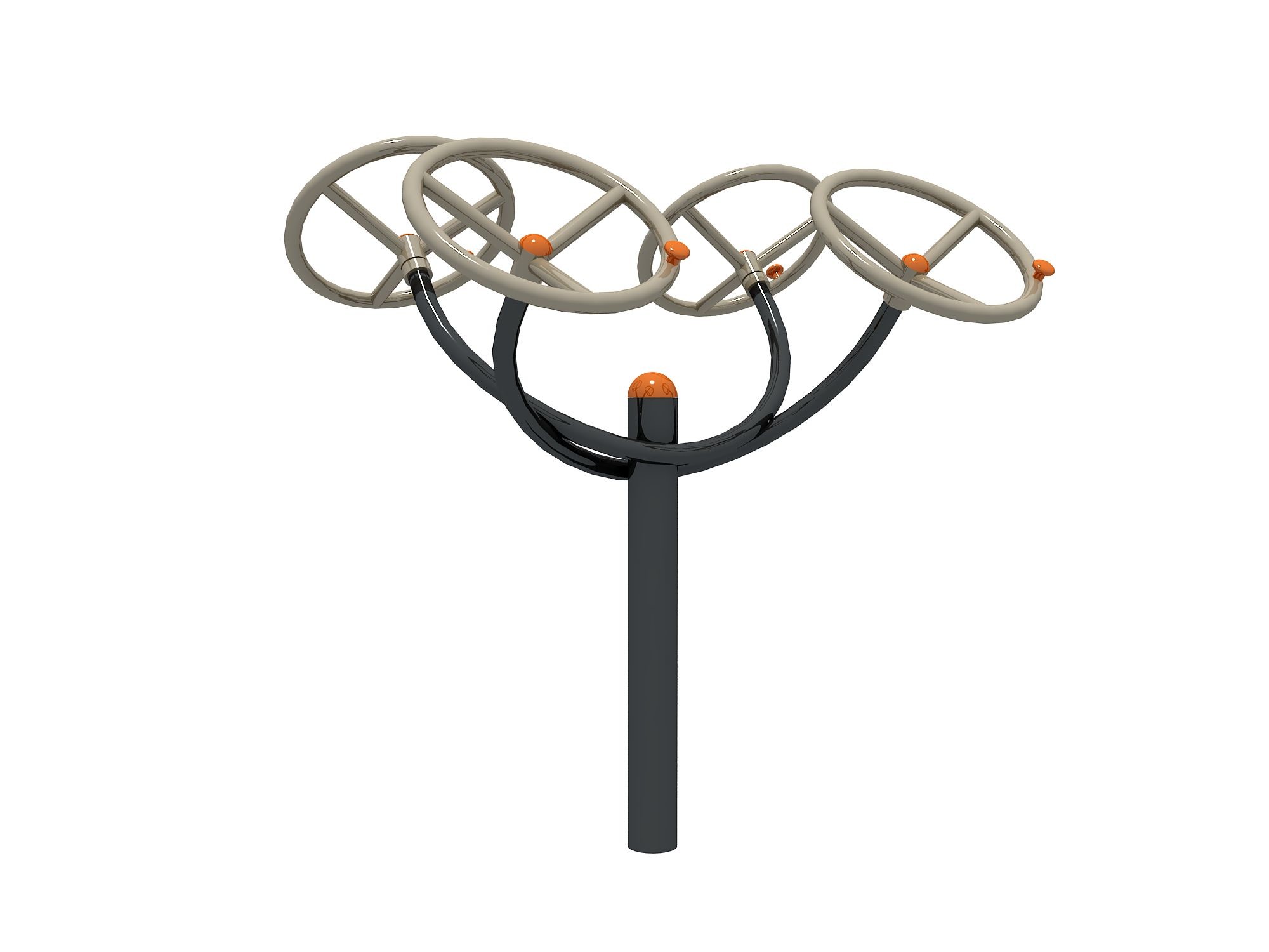 Popolar Outdoor Fitness Equipment China Outdoor Tai chi Spinners Fitness Equipment