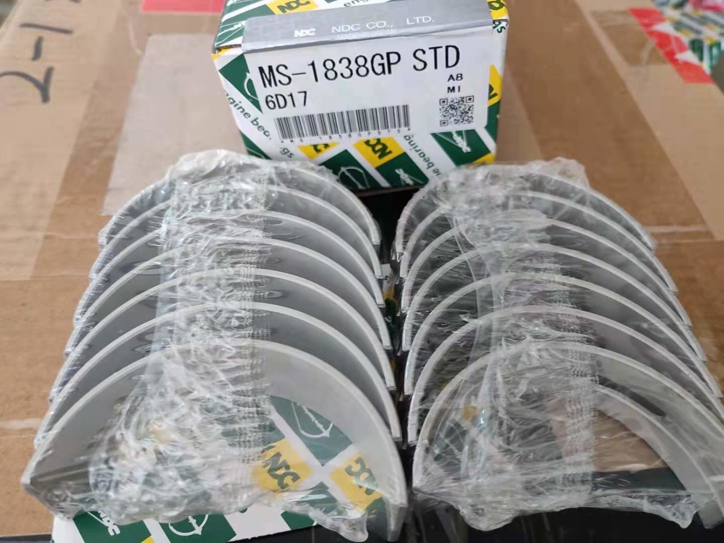 6D17 6D16T 6M60 6M61 NDC Engine Bearings Metal MS-1838GP M146H M6325K