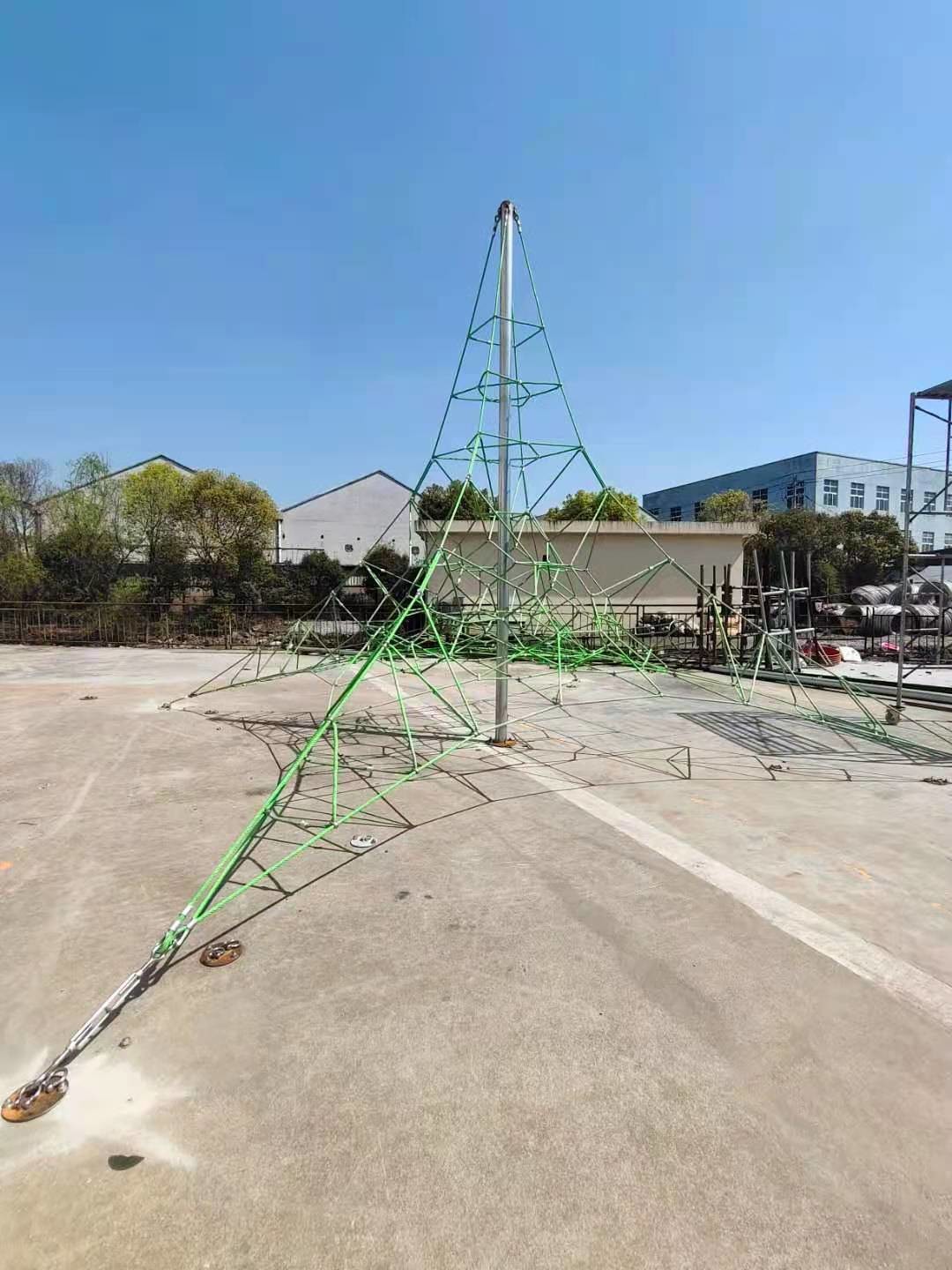 Customized Sizes Playground Combination Rope Climbing Net For Children
