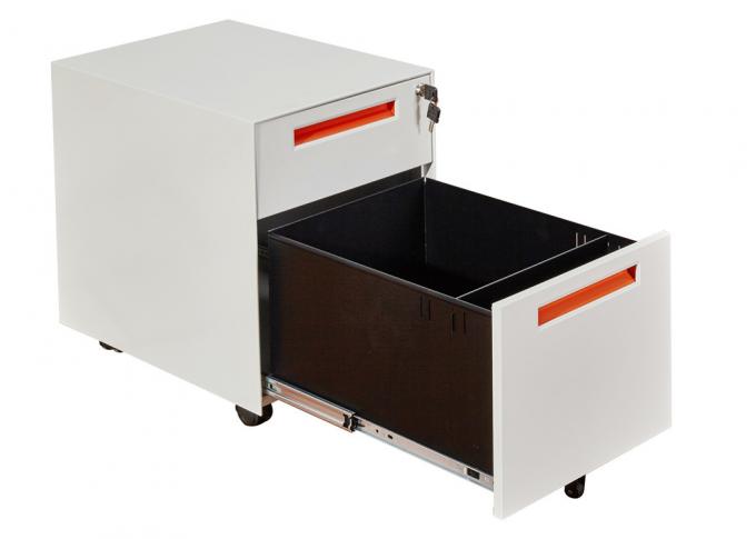 Non KD H620mm Mobile Pedestal Cabinet Cold Rolling Steel Plate