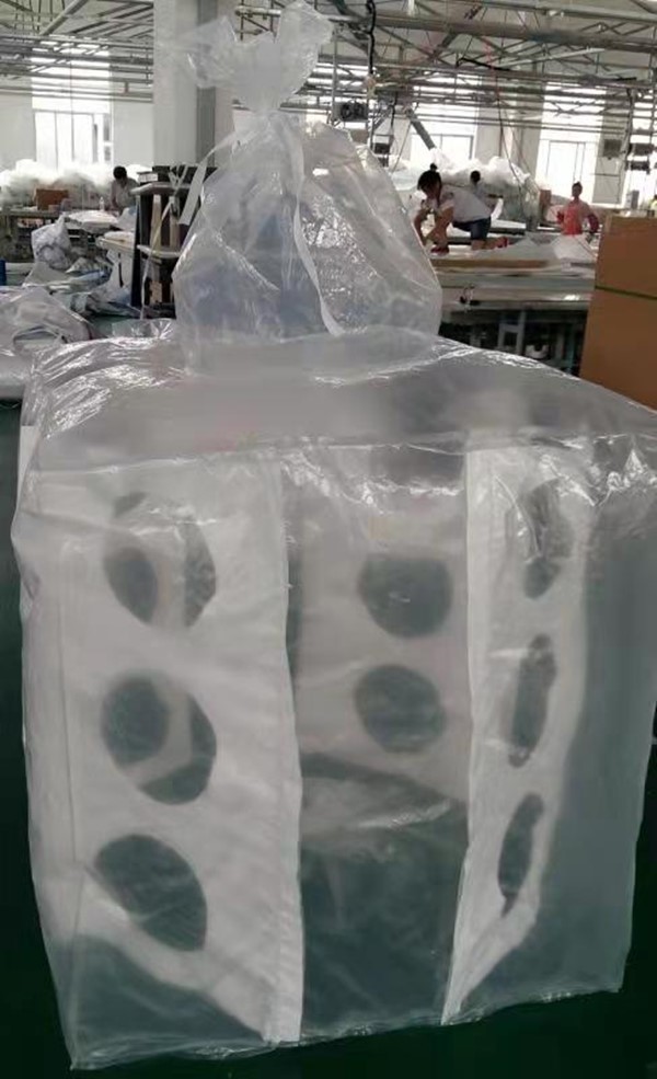 500kg PE Bulk Bag Liner Transparent Wheat Flour Rice Packing Bag