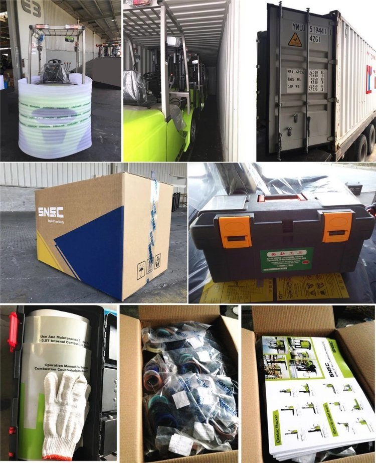 3 Ton LPG Forklift Gasoline Forklift Truck with EPA Engine