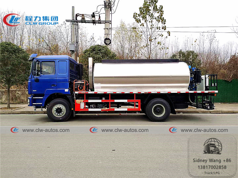Shacman 4x2 10000 Liters Bitumen Spreader Truck