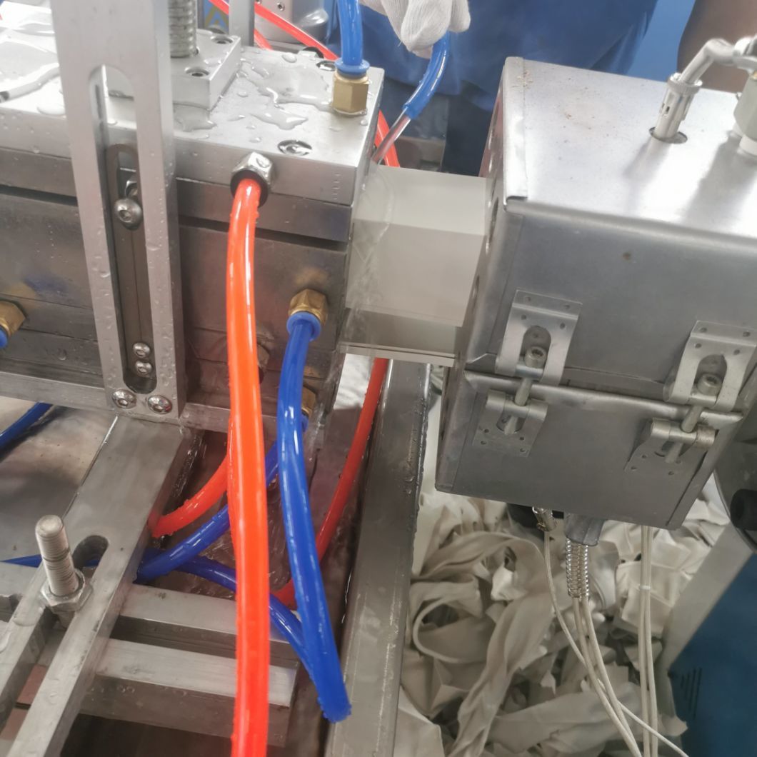 Two/Four Cavity PVC Cable Duct Trunking / Window / Door Profile Extrusion Making Machine