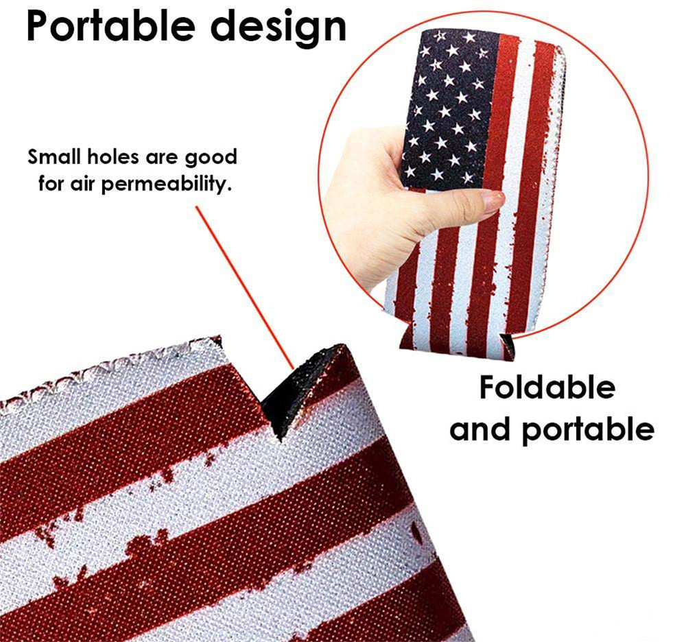 12 Ounce Neoprene Beer Can Cover Sleeves Tall Can Cooler Sleeve
