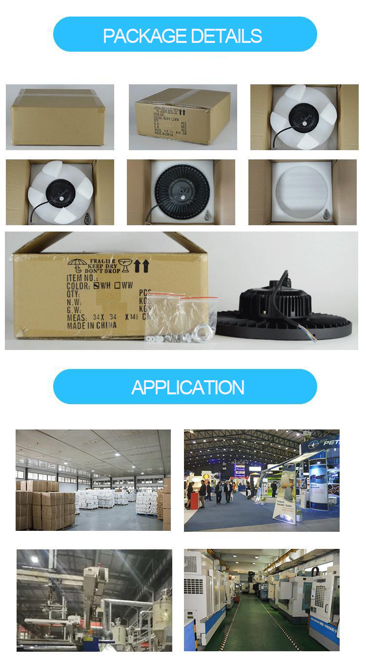 Waterproof LED UFO High Bay Light 200W 100W 150W HBL33 SMD 3030
