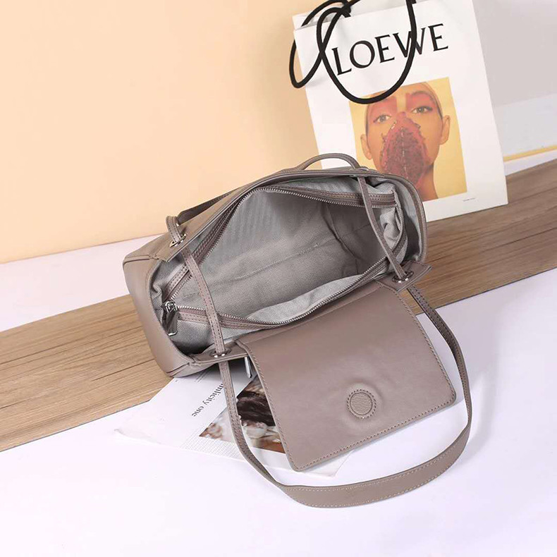 Ladies Top Handle Tote Purse Handbags Cow Leather Shoulder Bags For Women