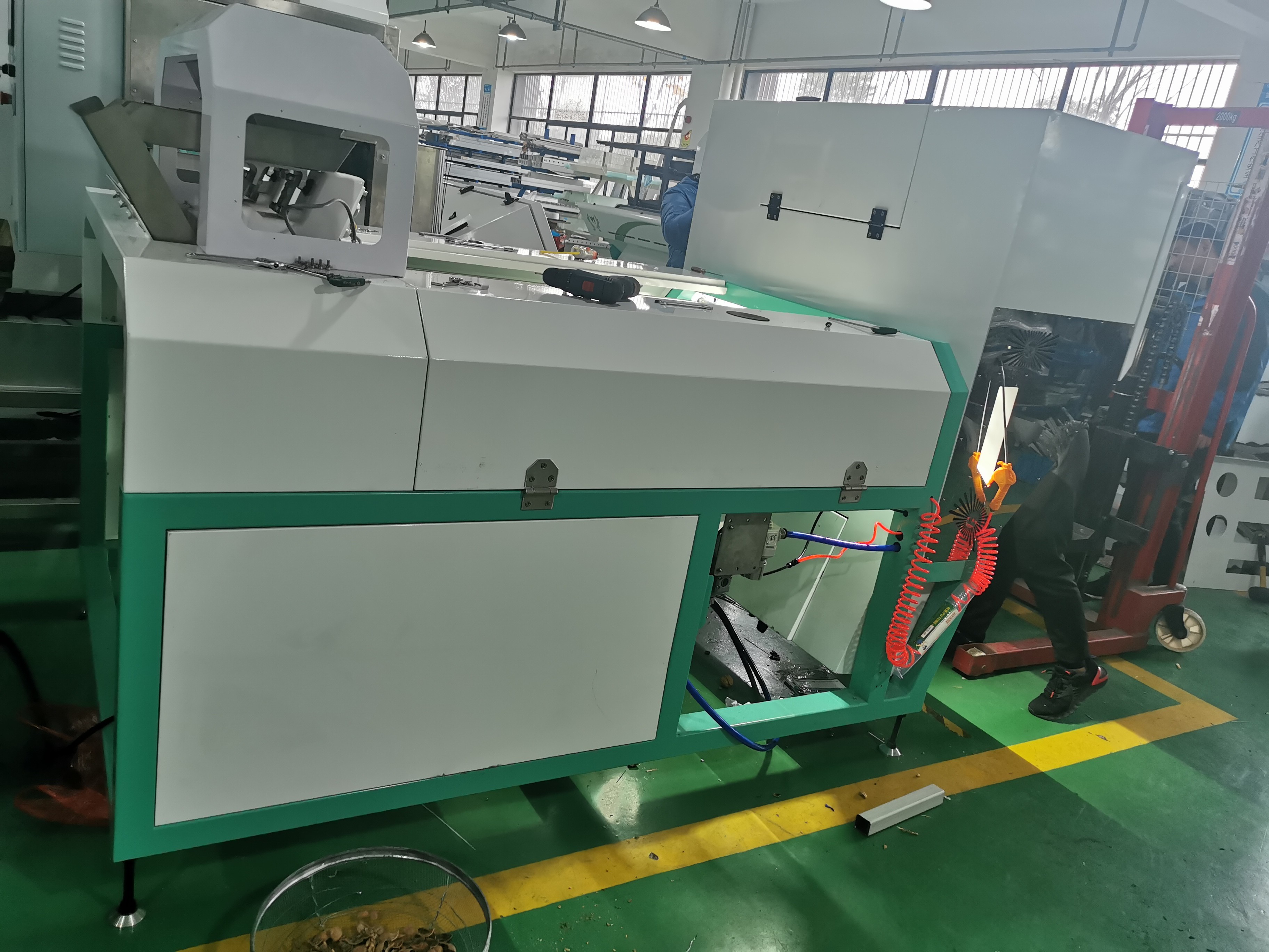 ABS PET Bottle Flake CCD Color Sorter Machine For Waste Plastic Recycling