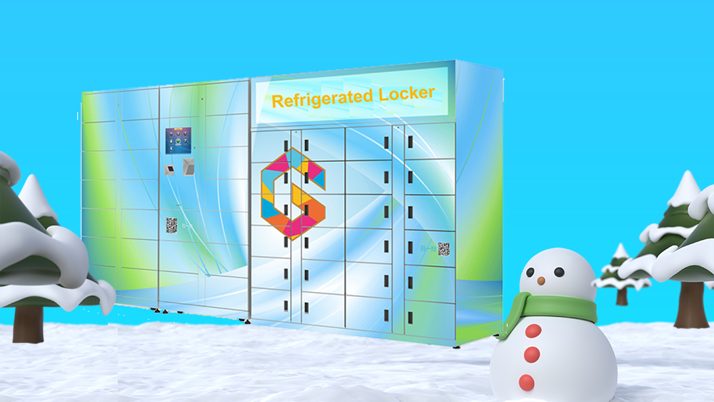 Winnsen Smart Locker Food Safe Hot / Cold Fridge Locker