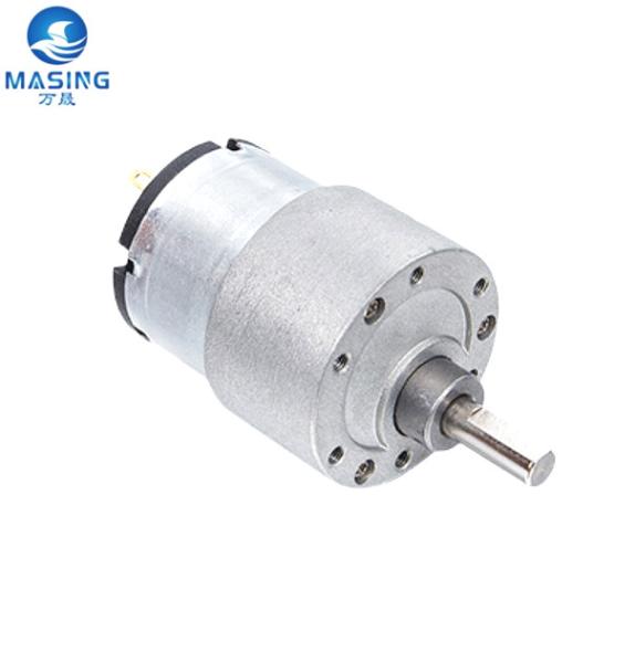 DC Gear Motor 37mm Gearbox Low Rpm 1Nm High Torque 60rpm 100rpm 24v 12v Dc