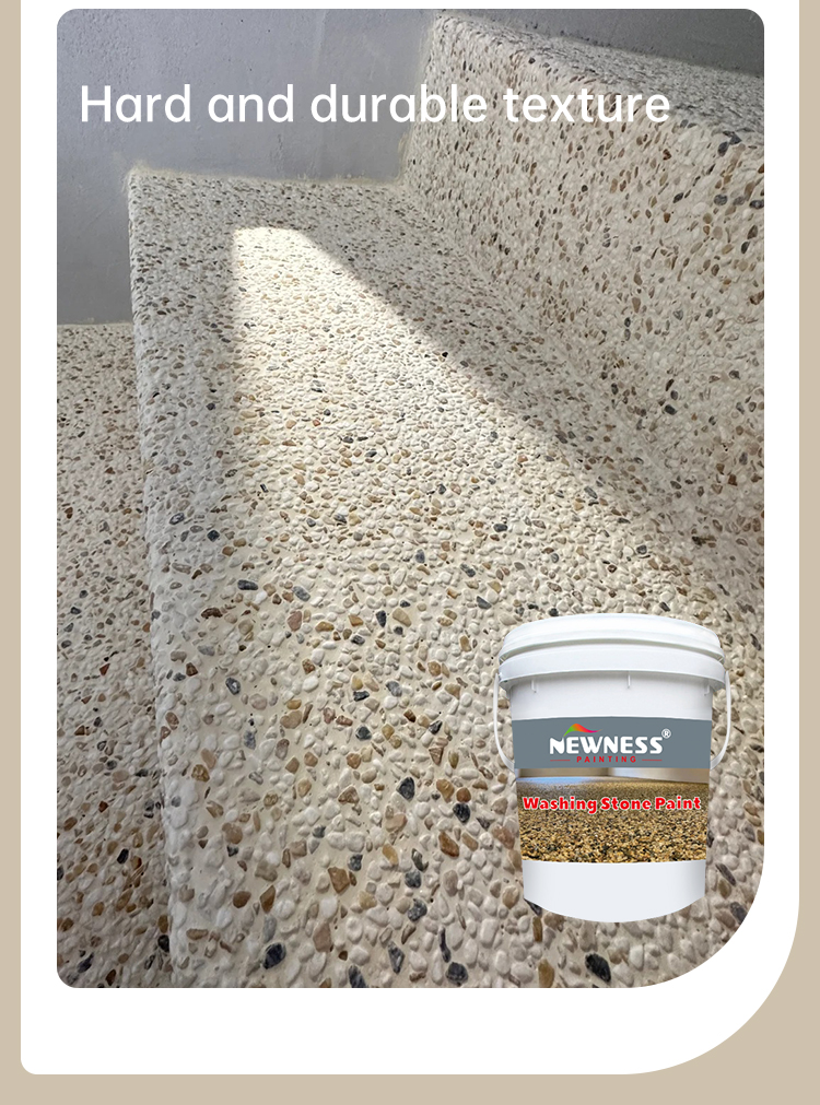 Building Coating Good Dirt-resistance Exterior Wall Imitation Stone Paint for Washing