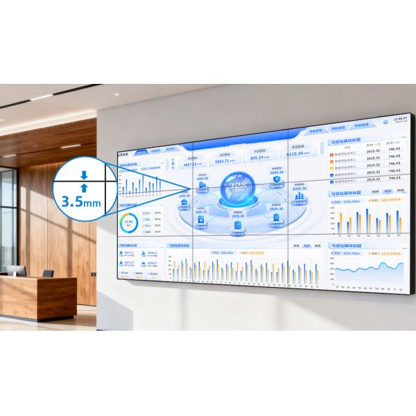 2x2 3x3 LCD Video Wall LG Panel Indoor Commercial Advertising